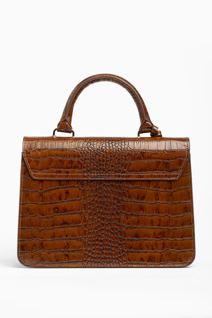 Handtasche Rom Cognac