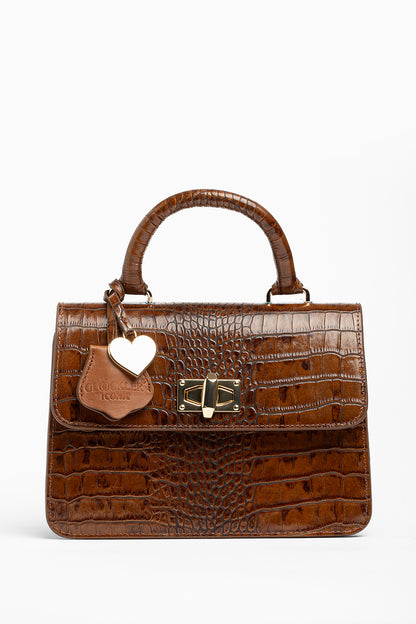 Handtasche Rom Cognac