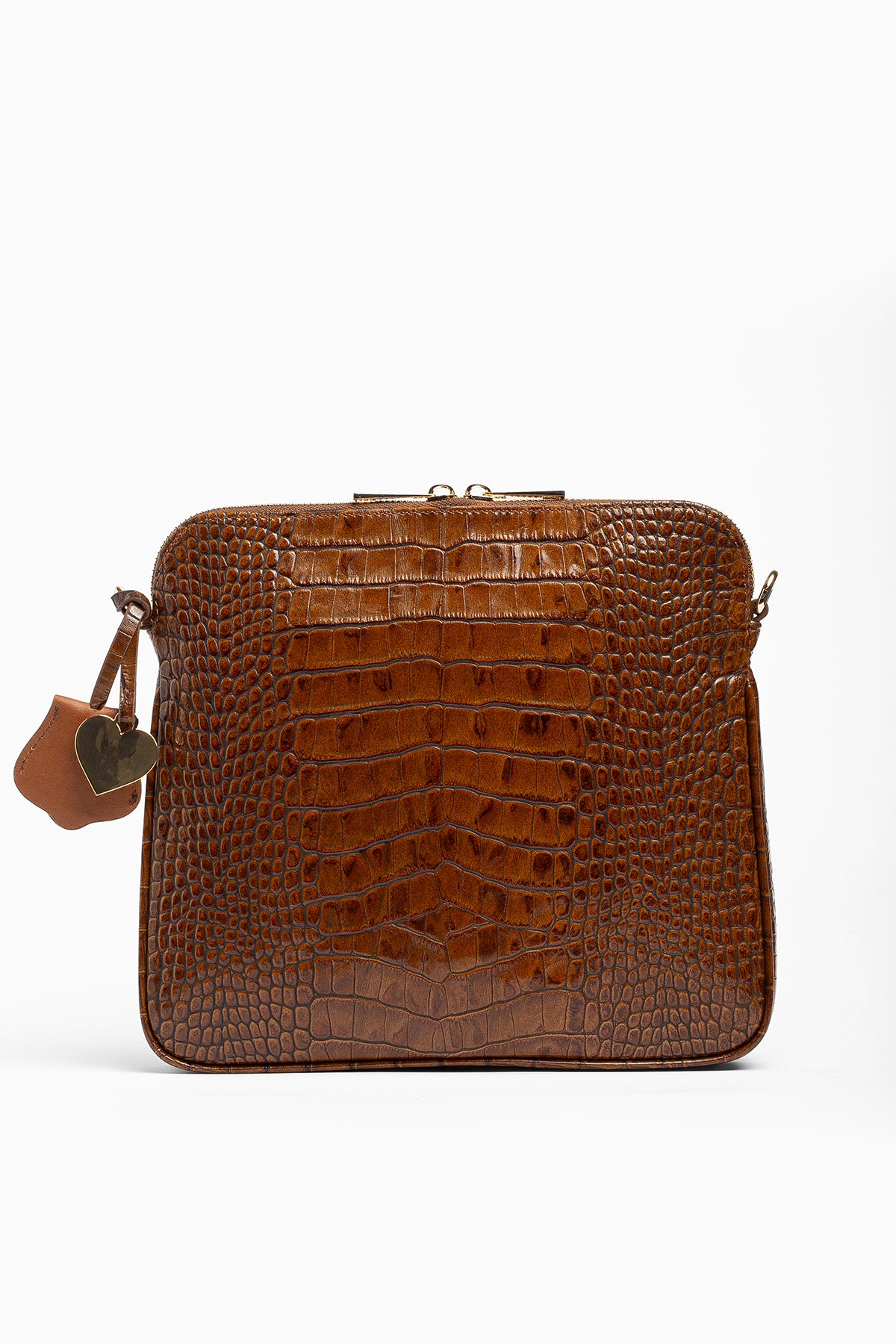 Umhängetasche Milano Cognac