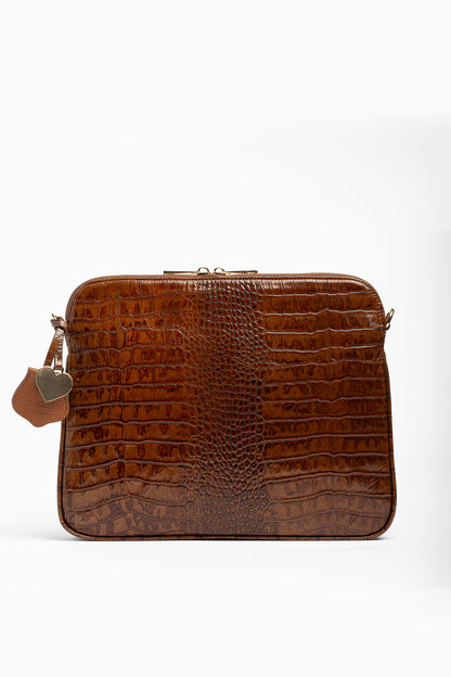 Umhängetasche Florenz Cognac
