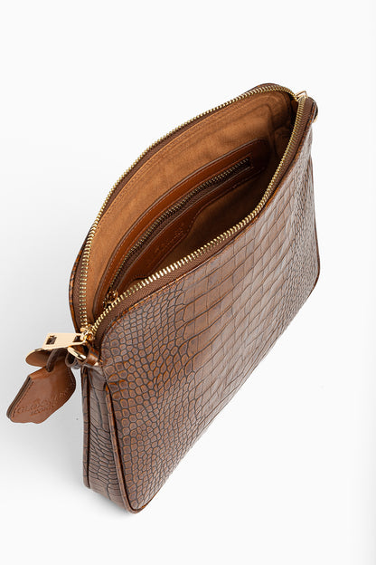 Umhängetasche Milano Cognac
