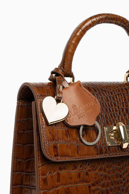 Handtasche Rom Cognac