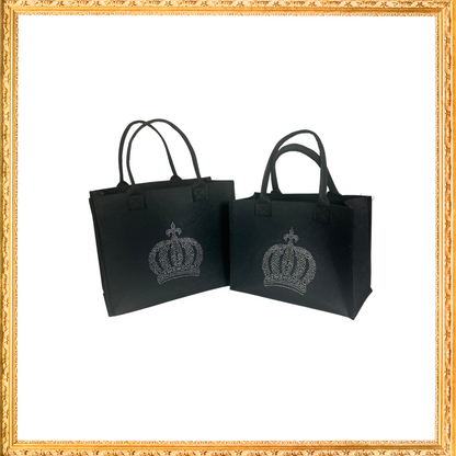 Handmade Shopper "Krone"