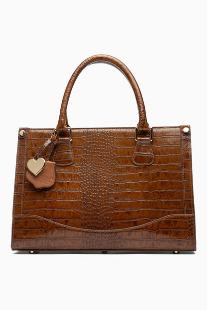 Handtasche Paris Cognac